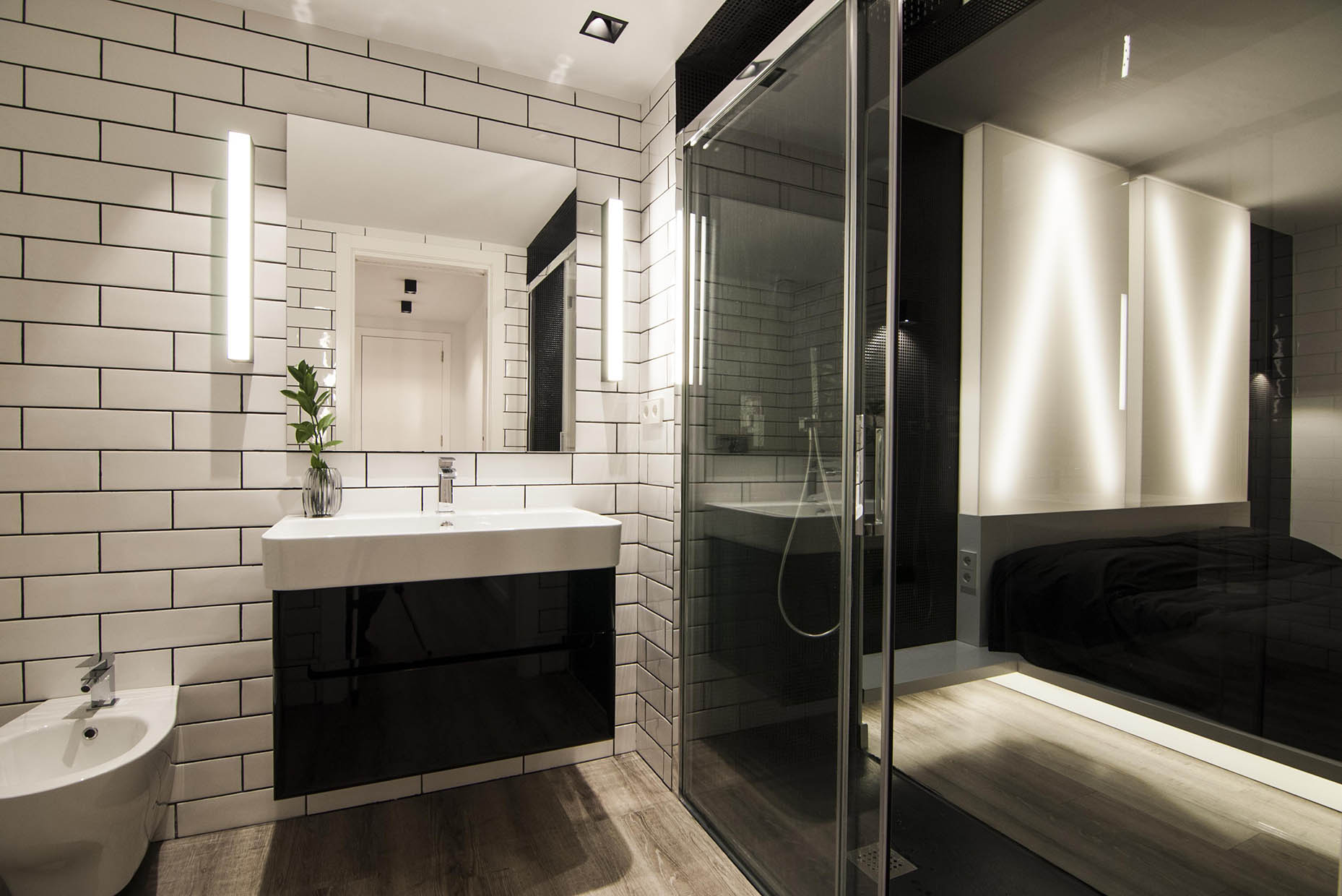 Diseño baño apartamento