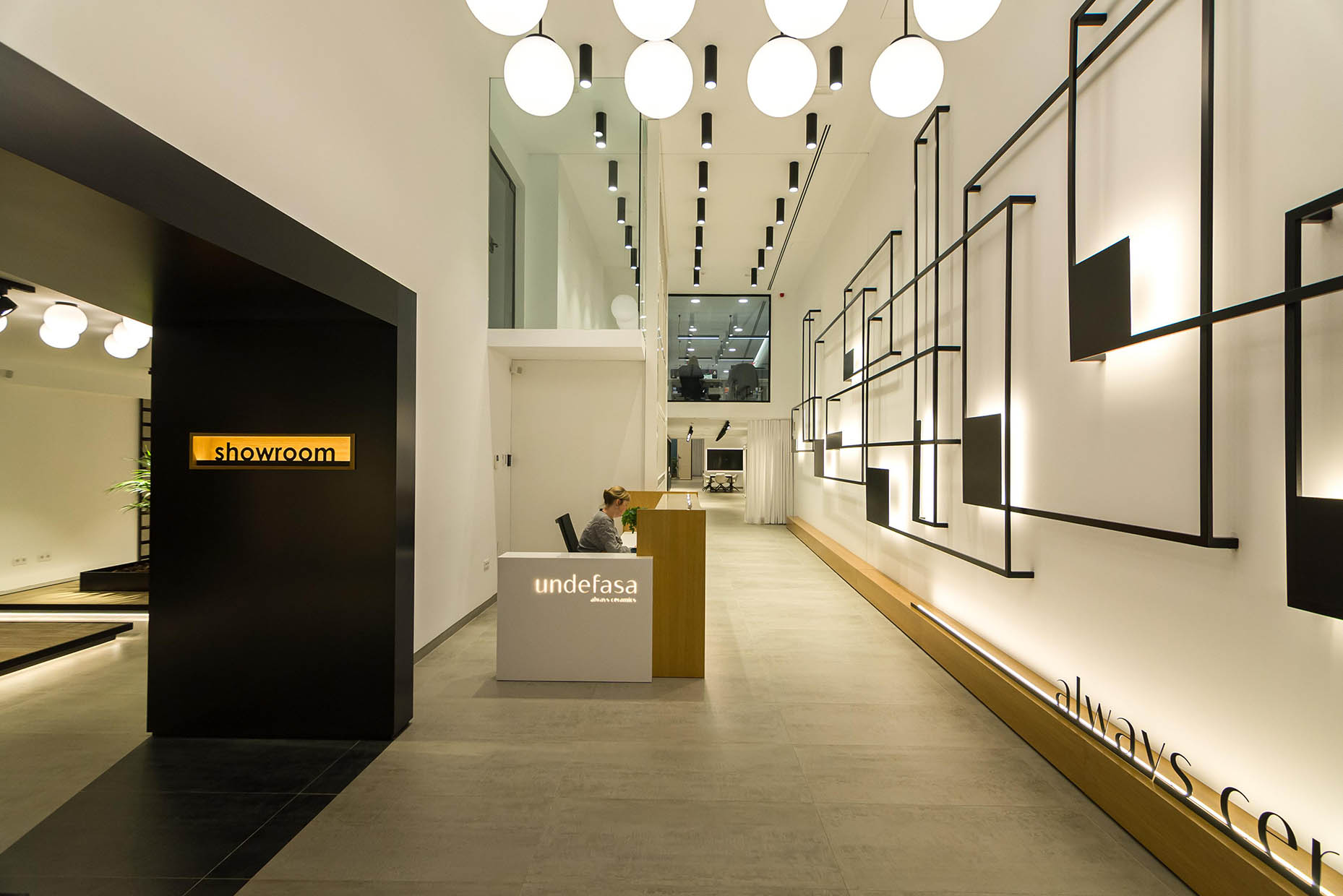 Diseño e interiorismo para el showrrom de Undefasa.