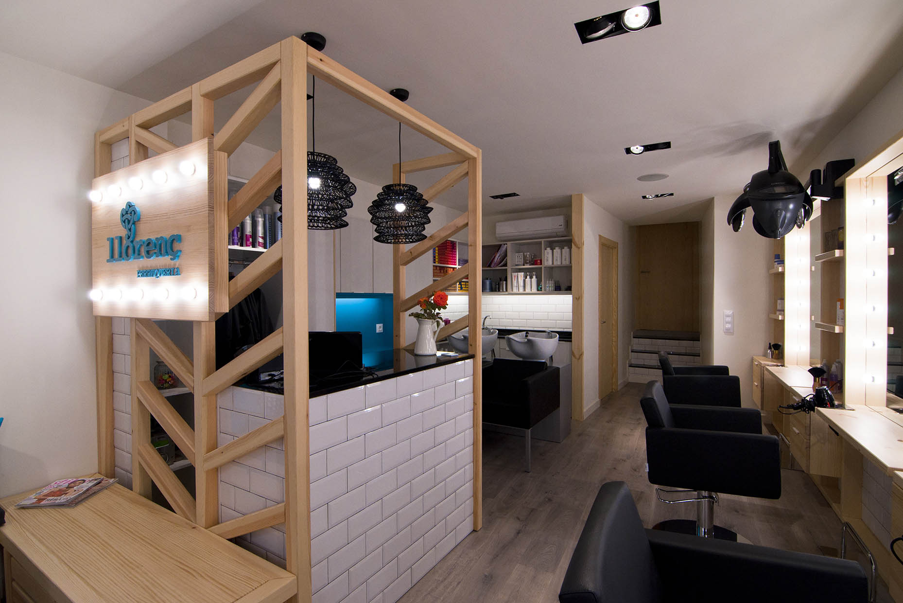 Diseño interior peluquería
