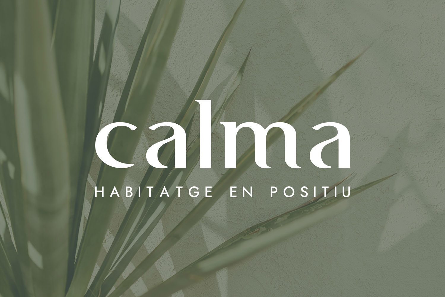Diseño de marca para complejo residencial, Calma