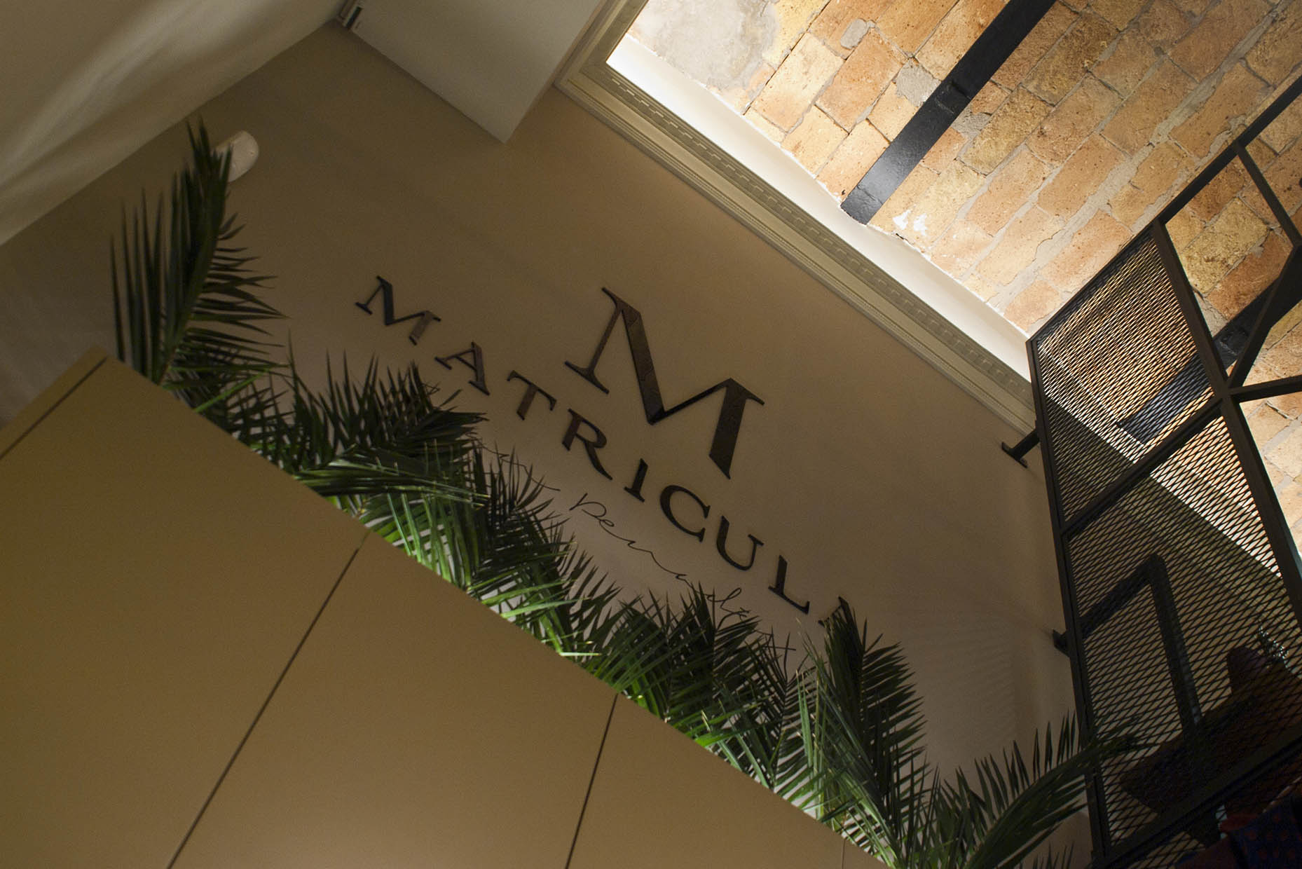 Diseño y reforma de tienda, marca Matricula