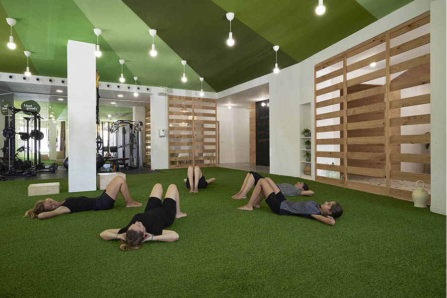 diseñode sala gimnasio