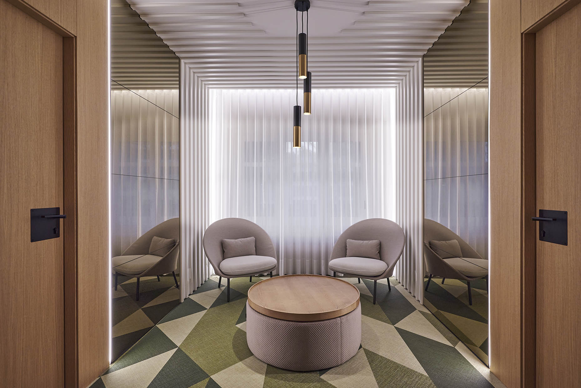 Diseño distribuidor clínica estética en Barcelona