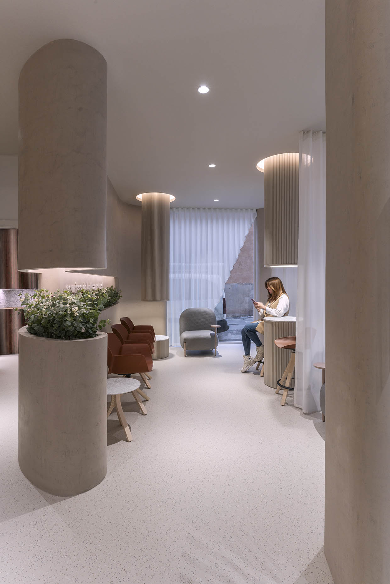 Diseño zona espara clínica dental