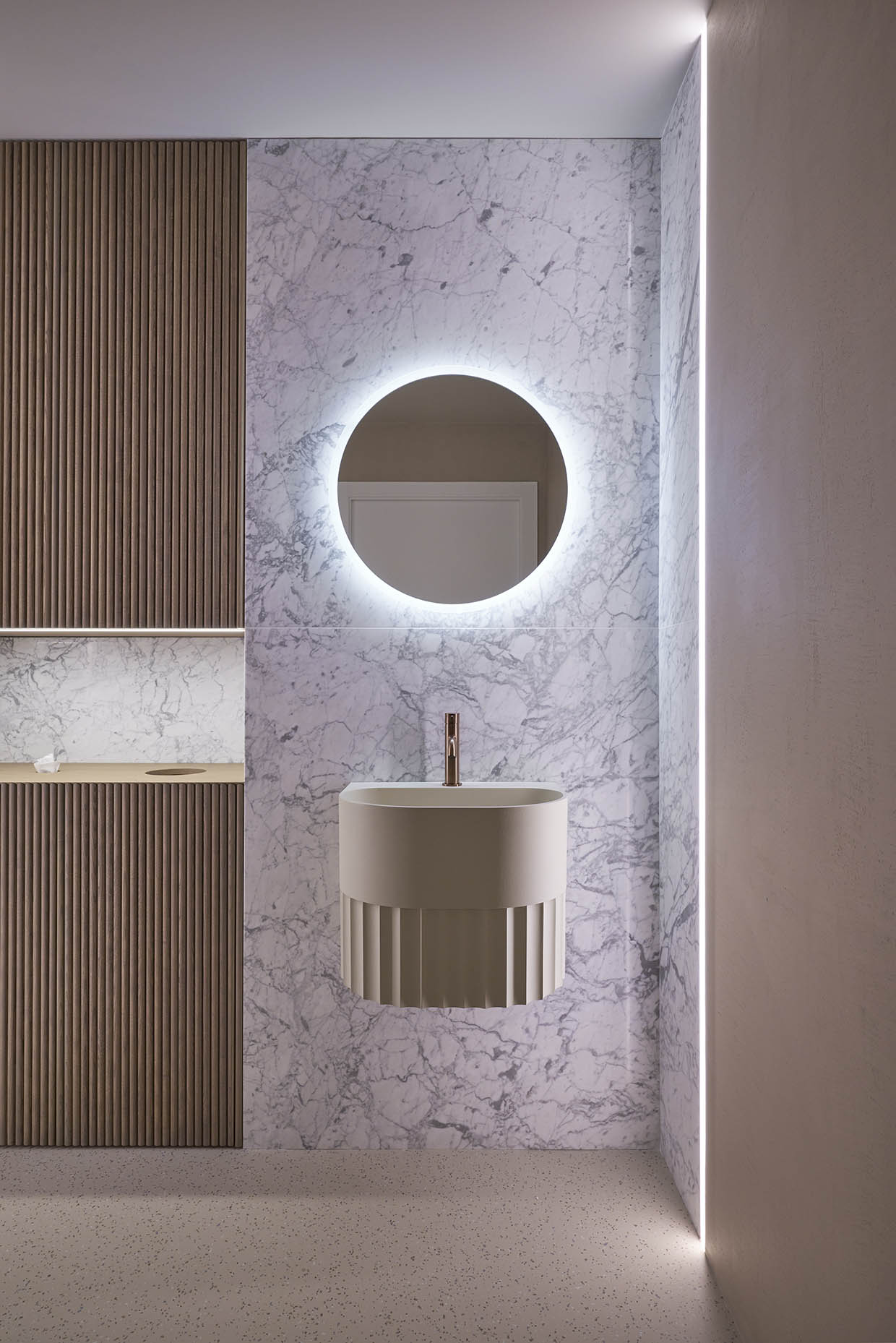Diseño baño clínica dental
