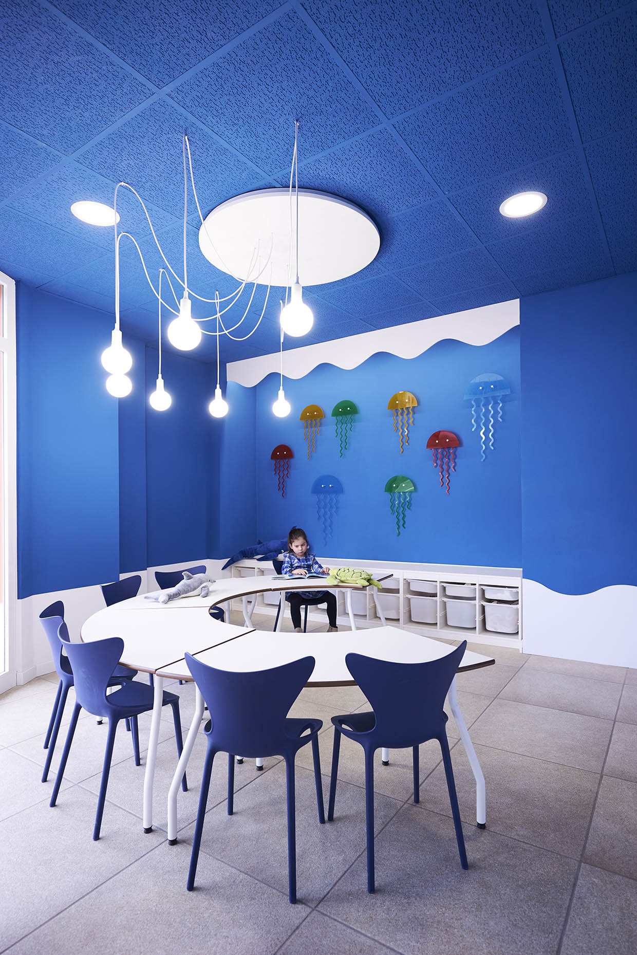 Interiorismo de academia de idiomas