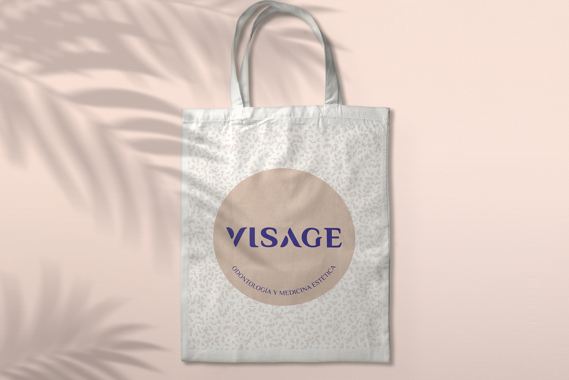 aplicación de logotipo en bolsa de tela